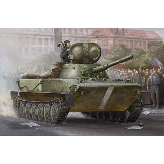 00379 Trumpeter 1/35 Russian PT-76 Light Amphibious Tank Mod. 1951