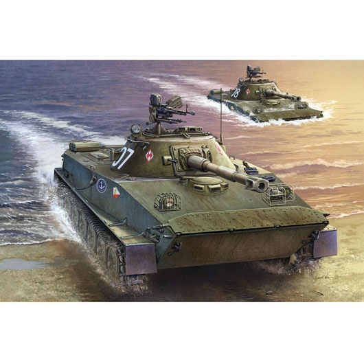 Trumpeter 1/35 00382 Polish PT-76B Amphibious Tank