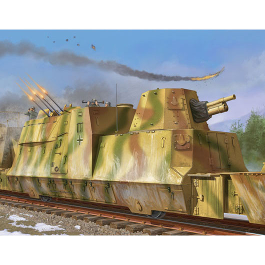 Trumpeter 1/35 01511 German Kanonen und Flakwagen