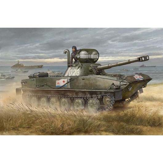 00381 Trumpeter 1/35 Russian Pt-76b Light Amphibious Tank