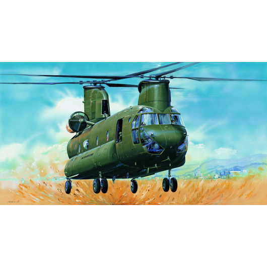 05105 Trumpeter 1/35 CH-47D Chinook Helicopter