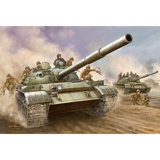 00376 Trumpeter 1/35 Type 62 Tank of the sample in 1962