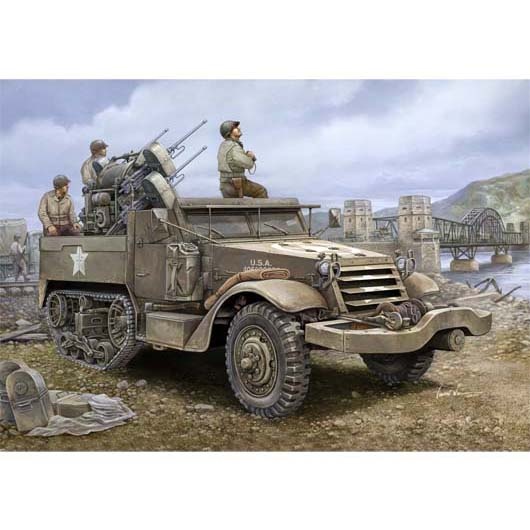 00911 Trumpeter 1/16 American ZSU M16