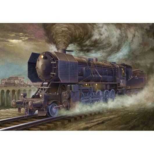 00210 Trumpeter 1/35 German steam locomotive BR-52