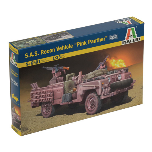 Italeri 6501 1/35 S. A. S. Recon Vehicle 