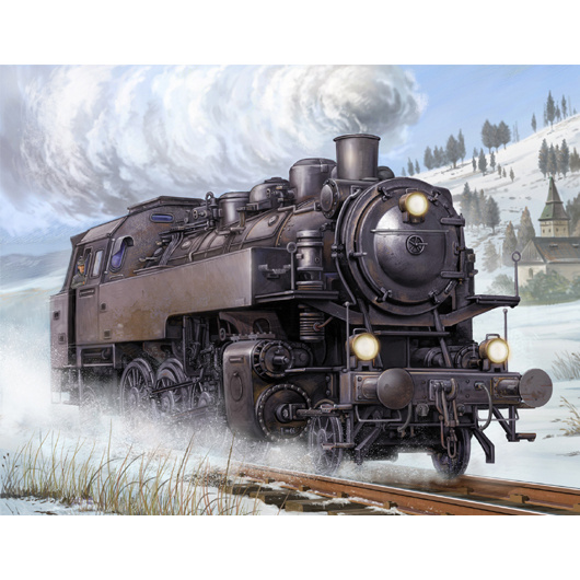 00217 Trumpeter 1/35 German steam locomotive BR86