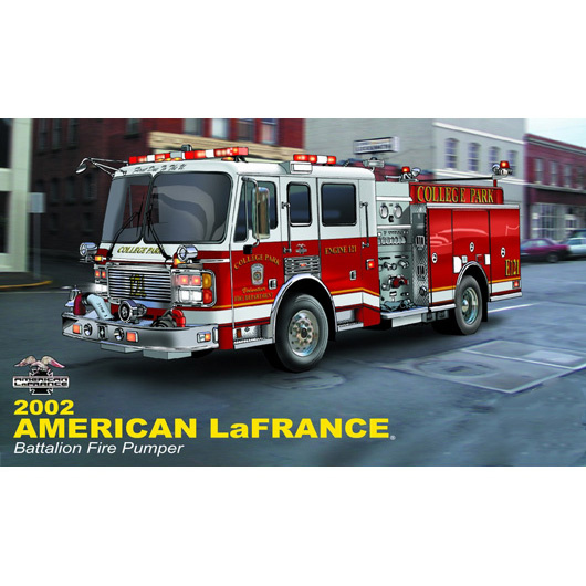 02506 Trumpeter 1/24 American fire truck