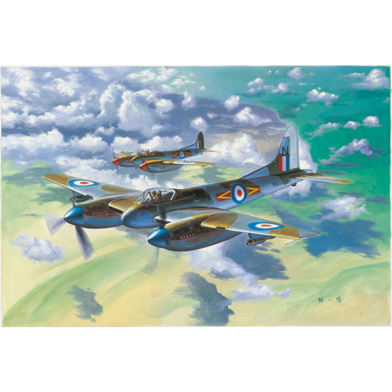 02894 Trumpeter 1/48 De Havilland Hornet F. 3