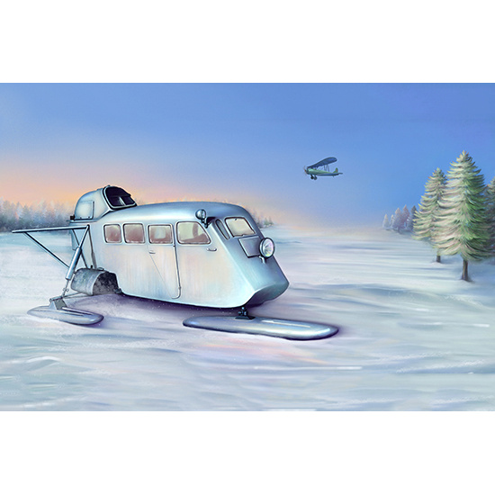 02356 Trumpeter 1/35 Soviet Aerosani KM-4