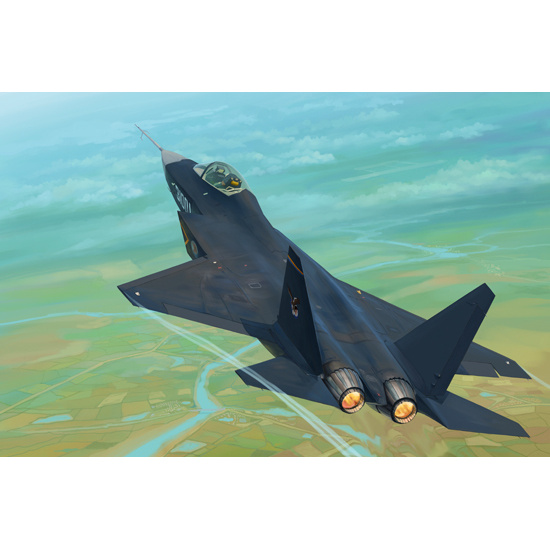 01666 Trumpeter 1/72 Shenyang J-31 Gyrfalcon (Airshow China 2014)