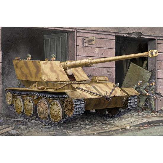 01587 Trumpeter 1/35 Krupp/Ardelt Waffentrager 88mm Pak-43