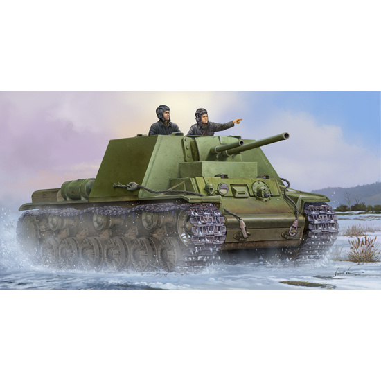 09503 Trumpeter 1/35 ACS Soviet KV-7 mod. 1941 vol.Two hundred twenty seven