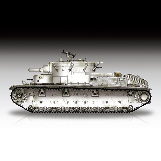 07151 Trumpeter 1/72 Soviet t-28 tank