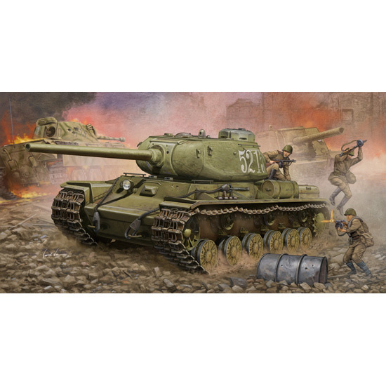 01569 Trumpeter 1/35 Soviet KV-85 Heavy Tank