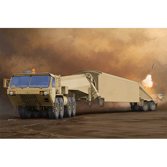 01059 Trumpeter 1/35 Military vehicle NEMTT M983 radar AN/TPY-2 X