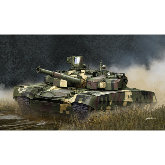 09512 Trumpeter 1/35 Ukrainian T-84BM Oplot MBT