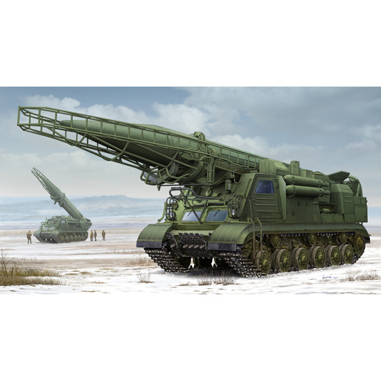 01024 Trumpeter 1/35 Ex-Soviet 2P19 Launcher w/R-17 Missile(SS-1C SCUD B)of 8K14 Missile System