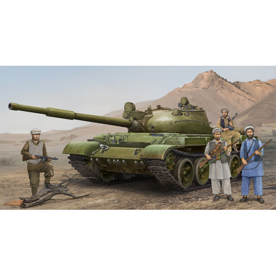 01551 Trumpeter 1/35 Soviet tank Type 62 mod. 1975 + CTE 2