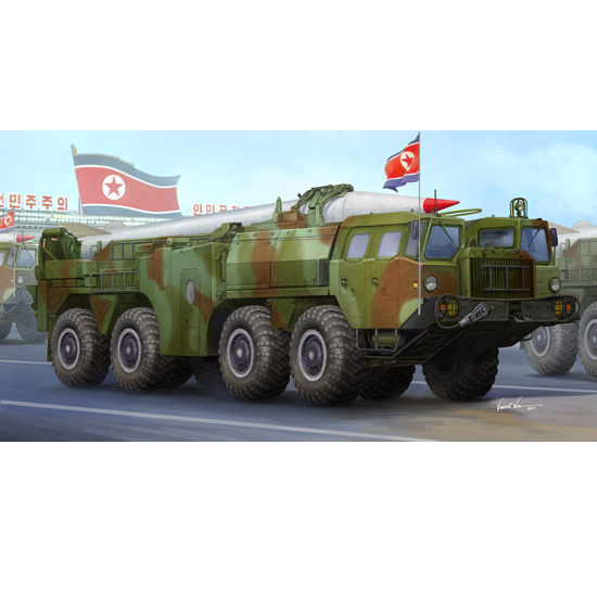 01058 Trumpeter 1/35 North Korean ballistic missile