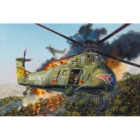 02881 Trumpeter 1/48 H-34 US MARINES - re-edition