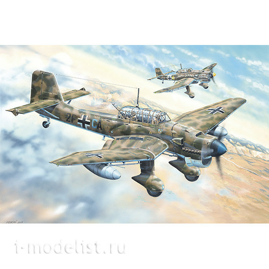 02423 Trumpeter 1/24 Junkers Ju-87R Stuka 02423