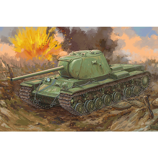 09544 Trumpeter 1/35 Soviet heavy tank KV-3