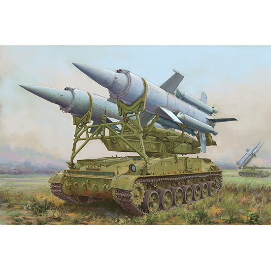 07178 Trumpeter 1/72 Soviet 2K11A TEL with 9M8M Missile 