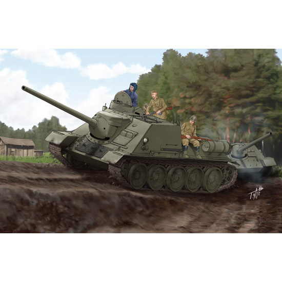 Trumpeter 1/16 00915 Soviet SU-100 Tank Destroyer