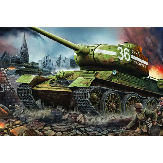 00902 Trumpeter 1/16 Tank 34/85 Model 1944 “Factory No.One hundred eighty three”