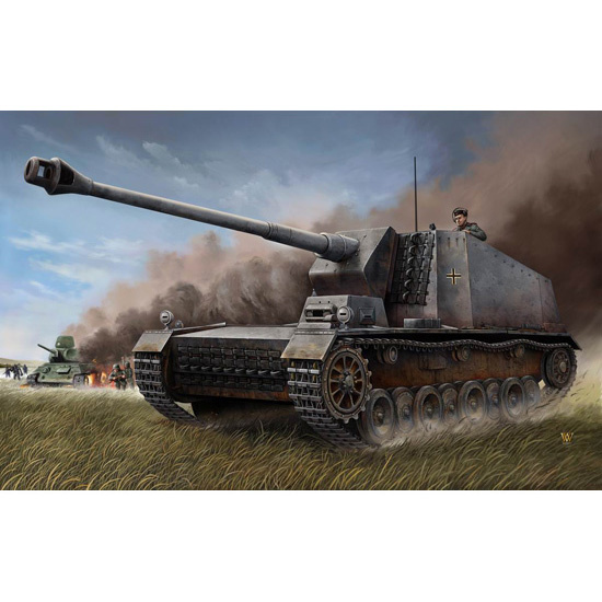 Trumpeter 1/35 00350 German 12.8 cm Selbstfahrlafette L/61 “Sturer Emil”