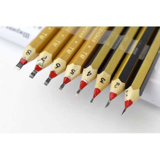 VES008 VES Voronezh Set of chisels 0.3-2.5 mm (8 pcs)