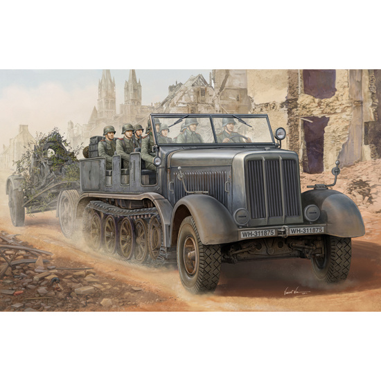 01583 Trumpeter 1/35 Sd.Kfz.8 Schwerer Zugkraftwagen 12t