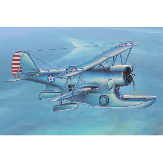 64805 I Love Kit 1/48 Amphibious Biplane J2F-5 DUCK