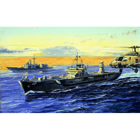 05718 Trumpeter 1/700 scale USS Mount Whitney LCC-20 2004