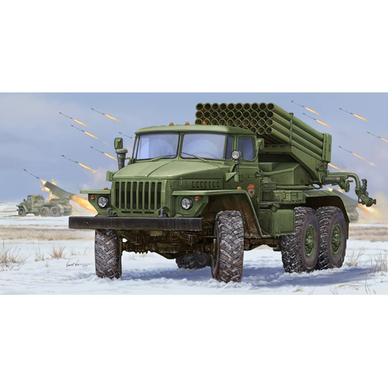 01013 Trumpeter 1/35 Russian BM-21 Grad Multiple Rocket Launcher