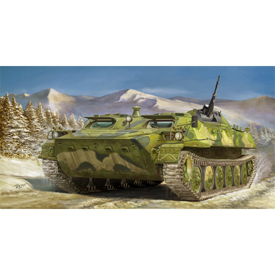 05579 Trumpeter 1/35 Soviet armored personnel carrier MT-LB 6MA