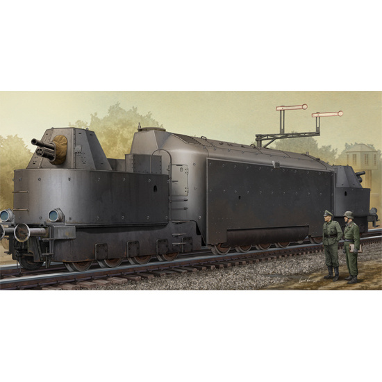 00223 Trumpeter 1/35 German Armored Train PanzerTriebwagen Nr.Sixteen