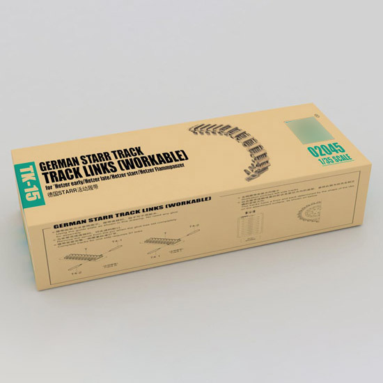 02045 Trumpeter 1/35 Tracks for German STARR Track links
