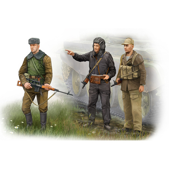 00433 Trumpeter 1/35 Soviet soldiers in Afghanistan