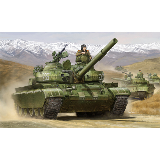 01554 Trumpeter 1/35 Russian Type 62 BDD Mod.1984 (Mod.1972 modification)