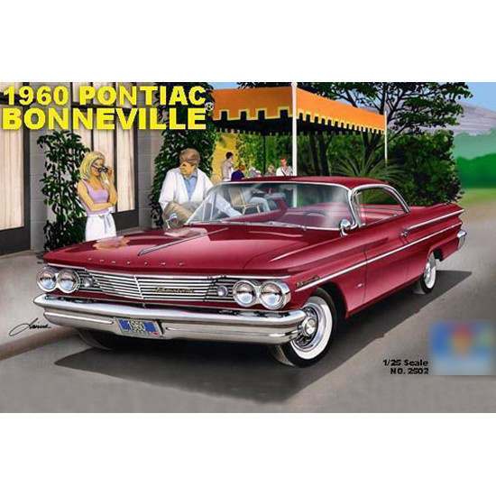 02502 Trumpeter 1/25 1960 Pontiac Bonneville TM Sports Coupe