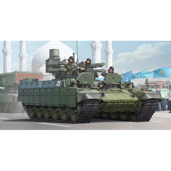 09506 Trumpeter 1/35 BMPT Terminator (Kazakhstan Army) (licensed by Omsktransmash)