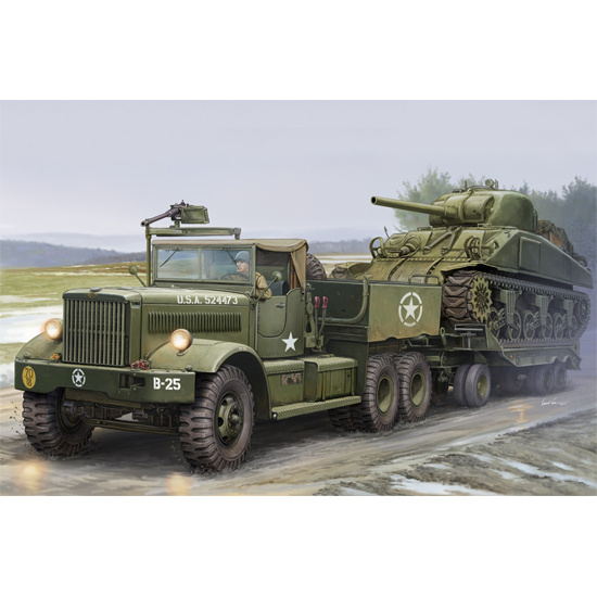 63502 I Love Kit 1/35 American Tank Transporter US M19 With Soft Top Cabin