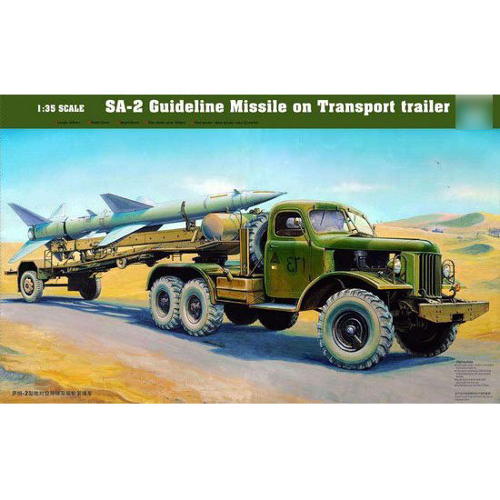 00204 Trumpeter 1/35 T3M with anti-aircraft missile