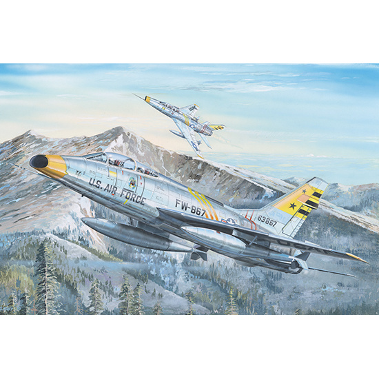 02246 Trumpeter 1/32 F-100F Super Sabre