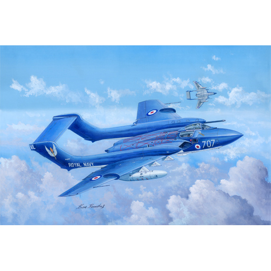 05808 Trumpeter 1/48 British fighter de Havilland DH.110 Sea Vixen Faw.Two