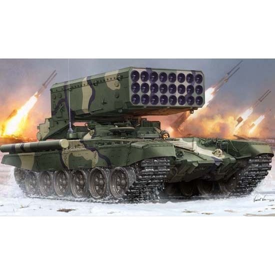 05582 Т$ач 1/35 Российская реактивная система залпового огня ТОС-1А