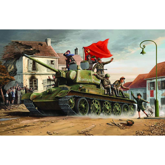 Tank Trumpeter 1/16 00903 34/76 kit includes photo-etched