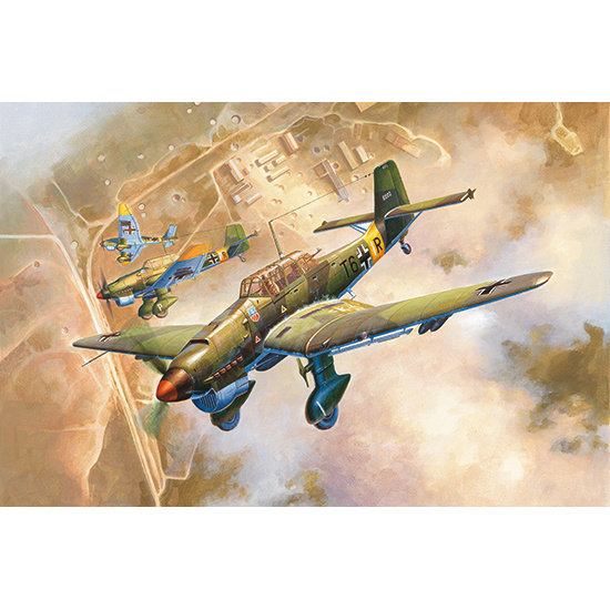 02421 Trumpeter 1/24 Ju-87B-2 Stuka