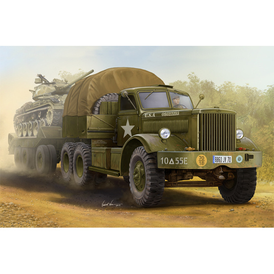 63501 I Love Kit 1/35 American M19 Tank Transporter With Hardtop Cab